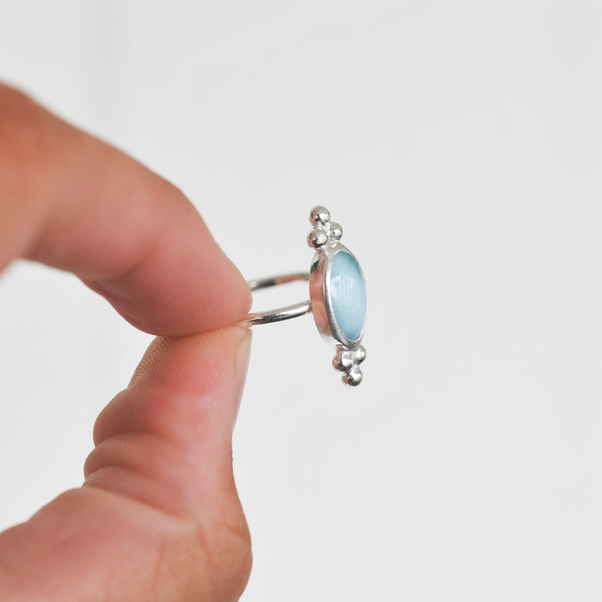 Larimar Ring | K