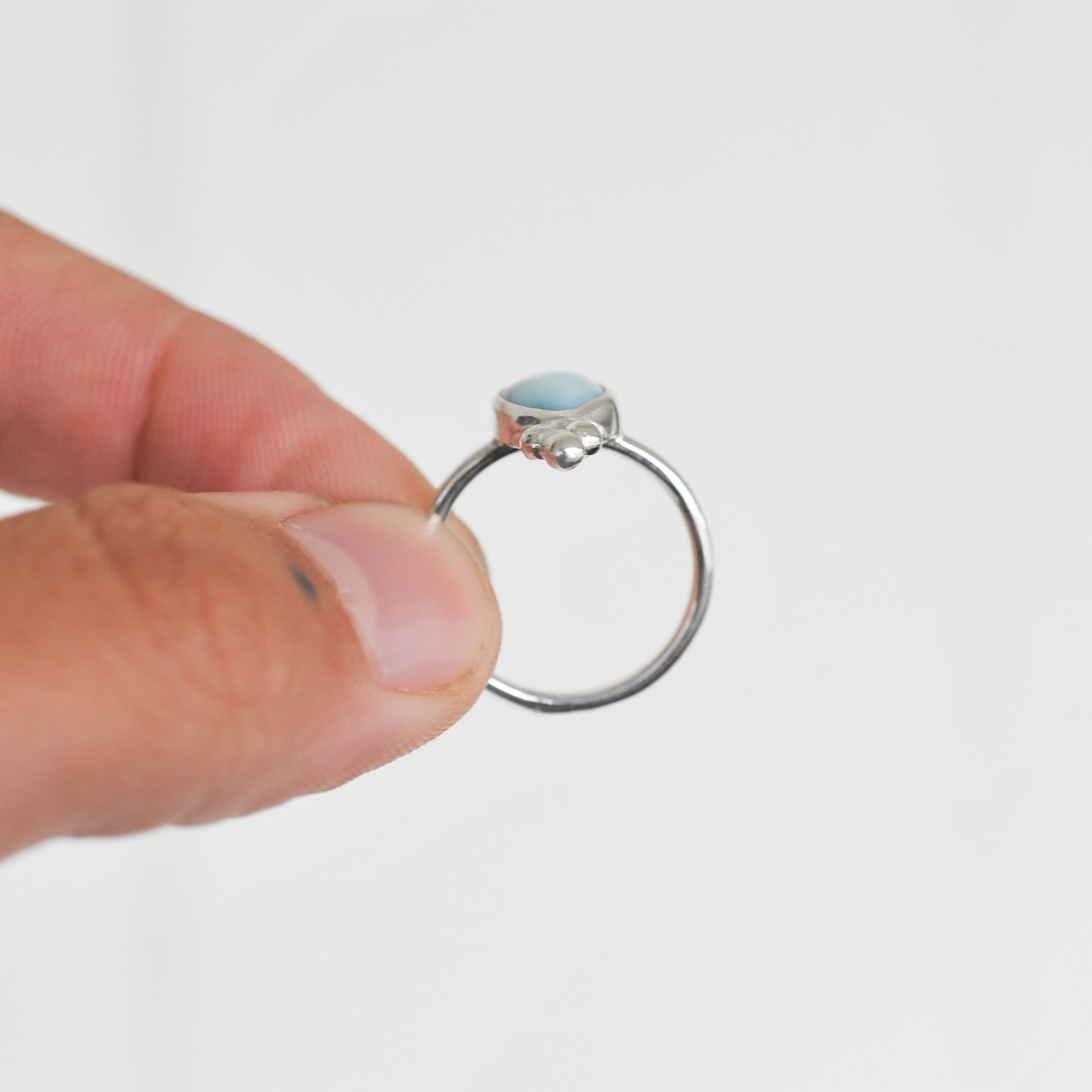 Larimar Ring | K