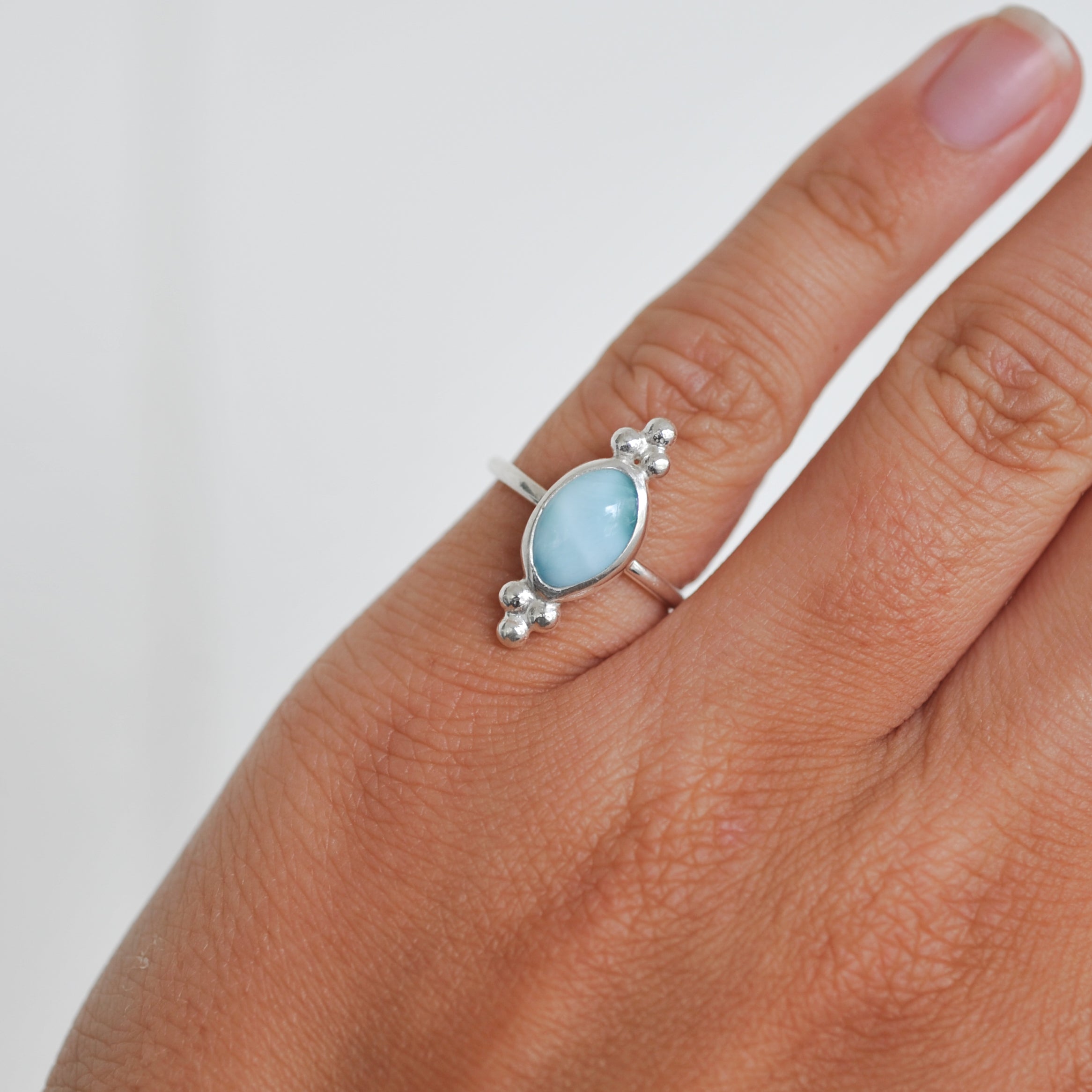 Larimar Ring | K