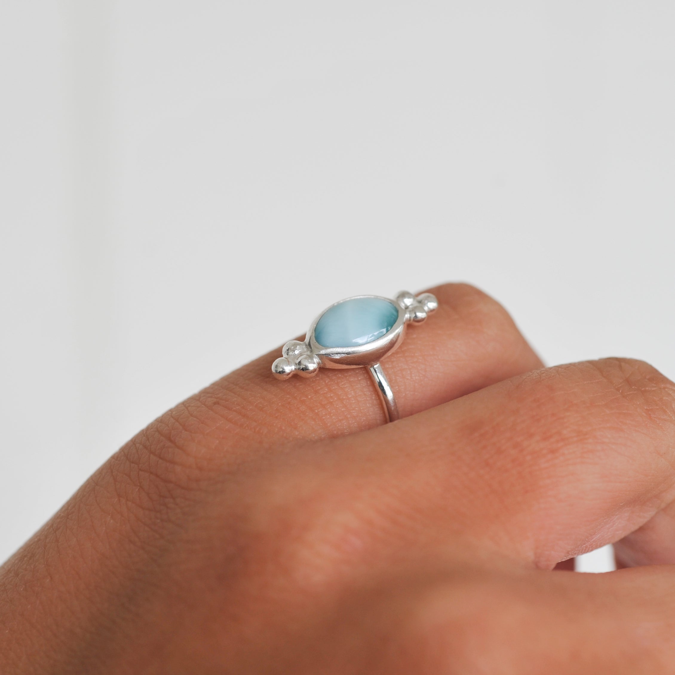 Larimar Ring | K