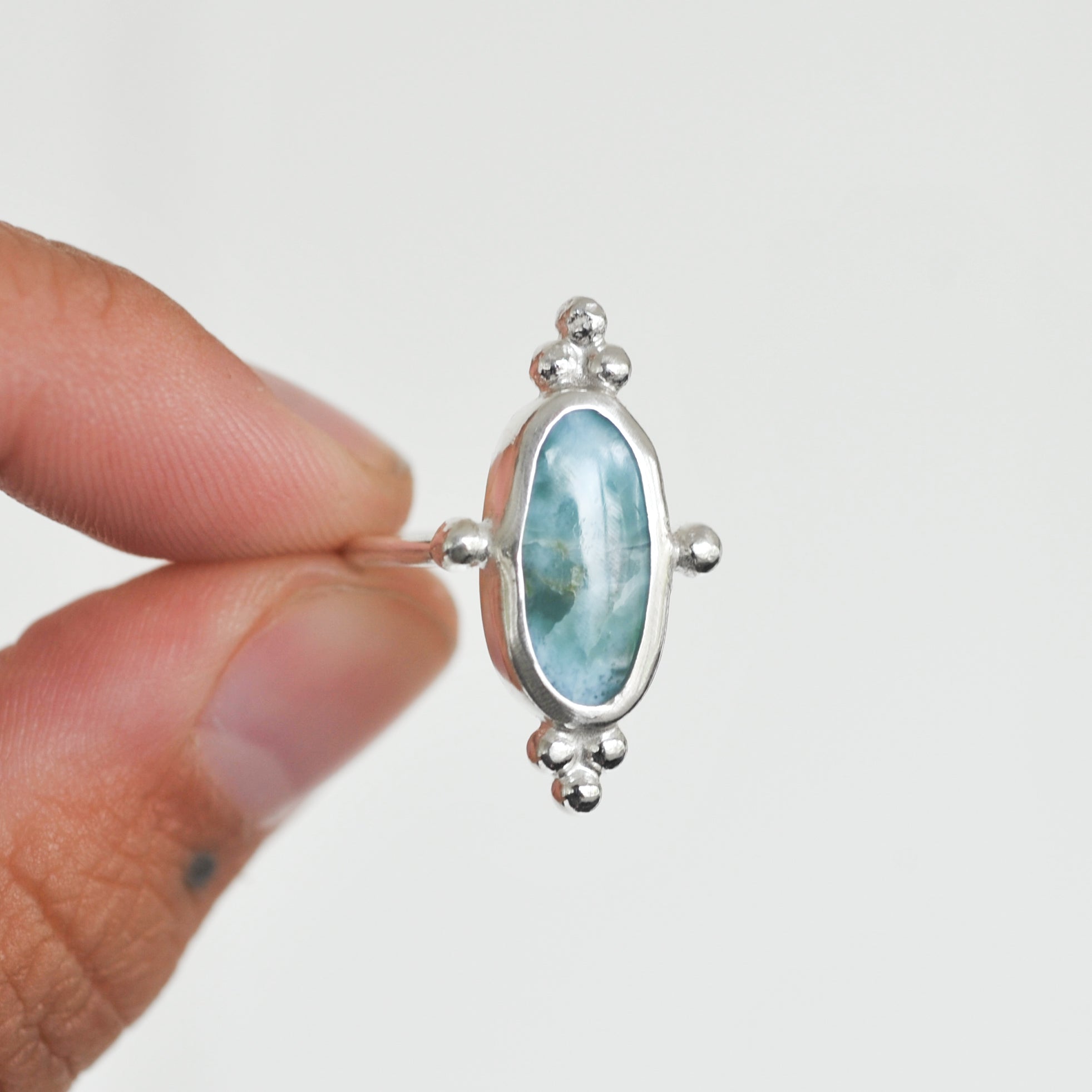 Larimar Ring | K