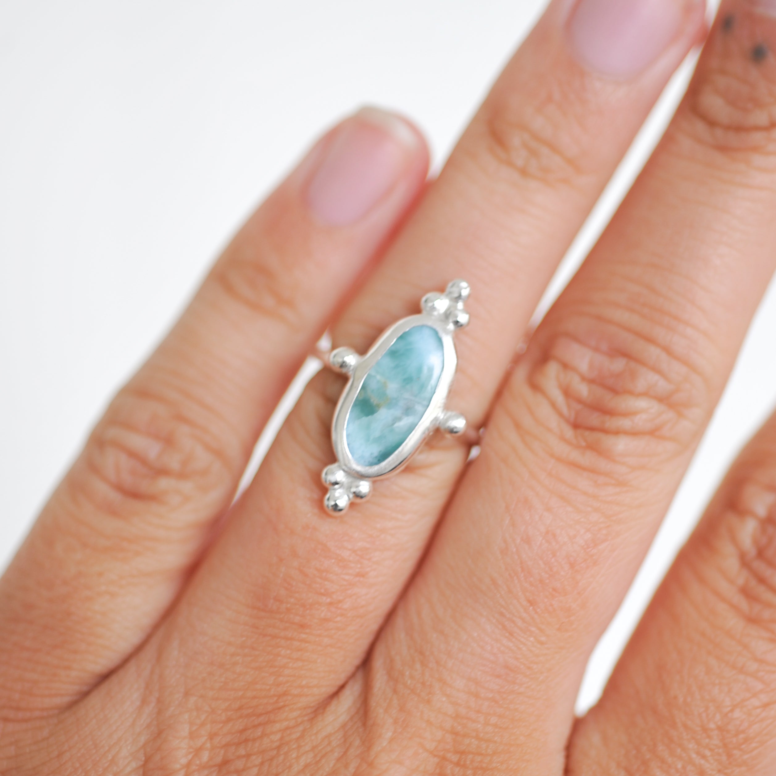 Larimar Ring | K
