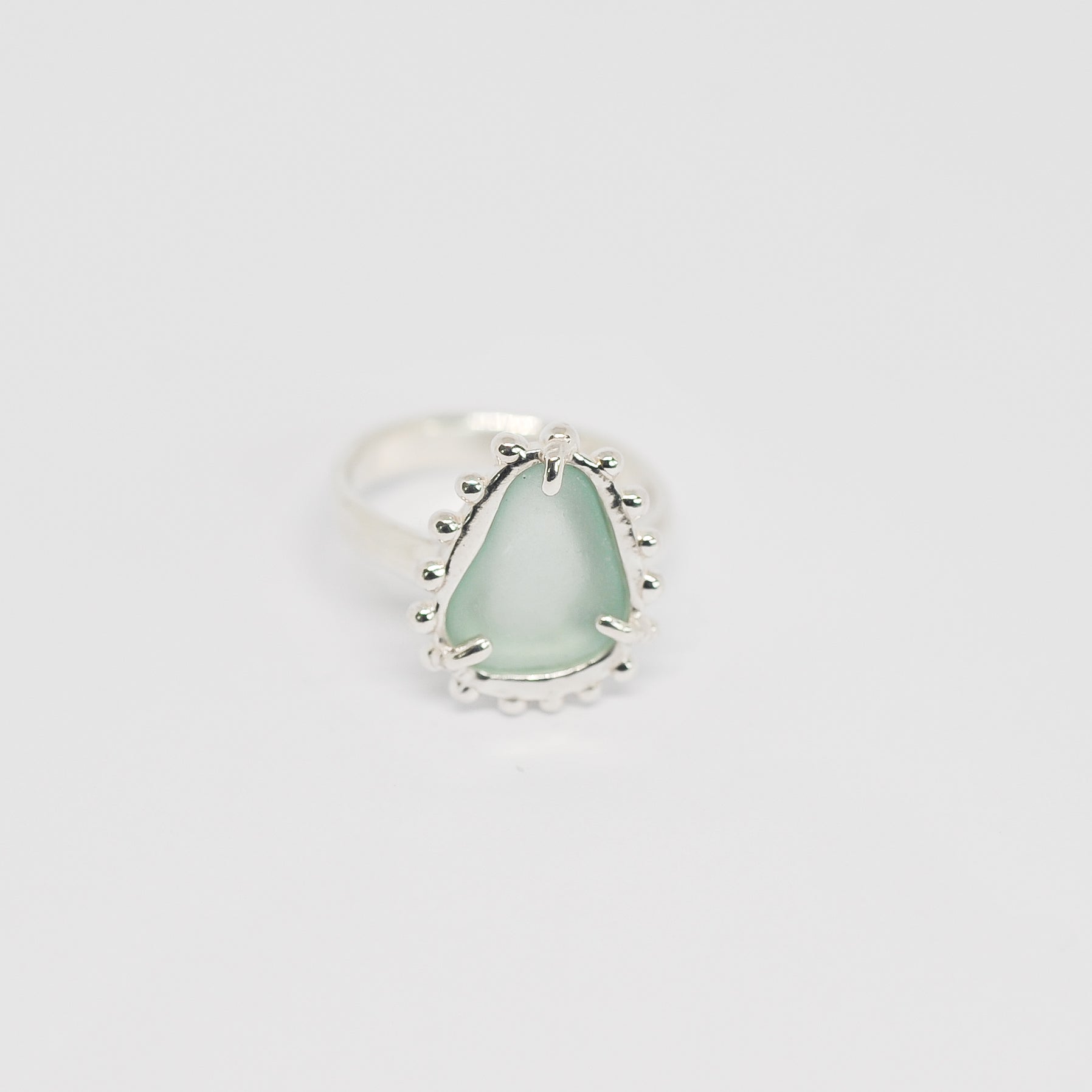 Sea Glass Ring | L