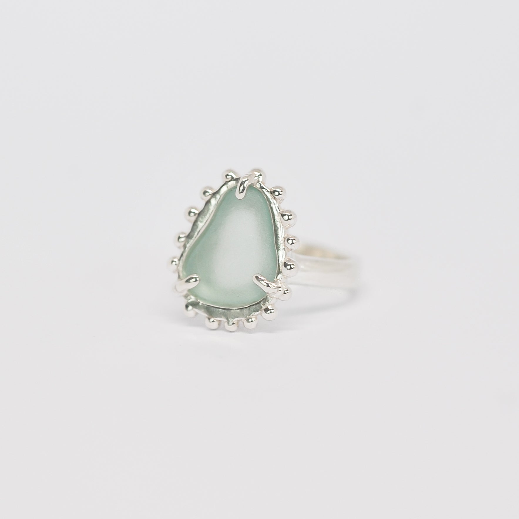 Sea Glass Ring | L
