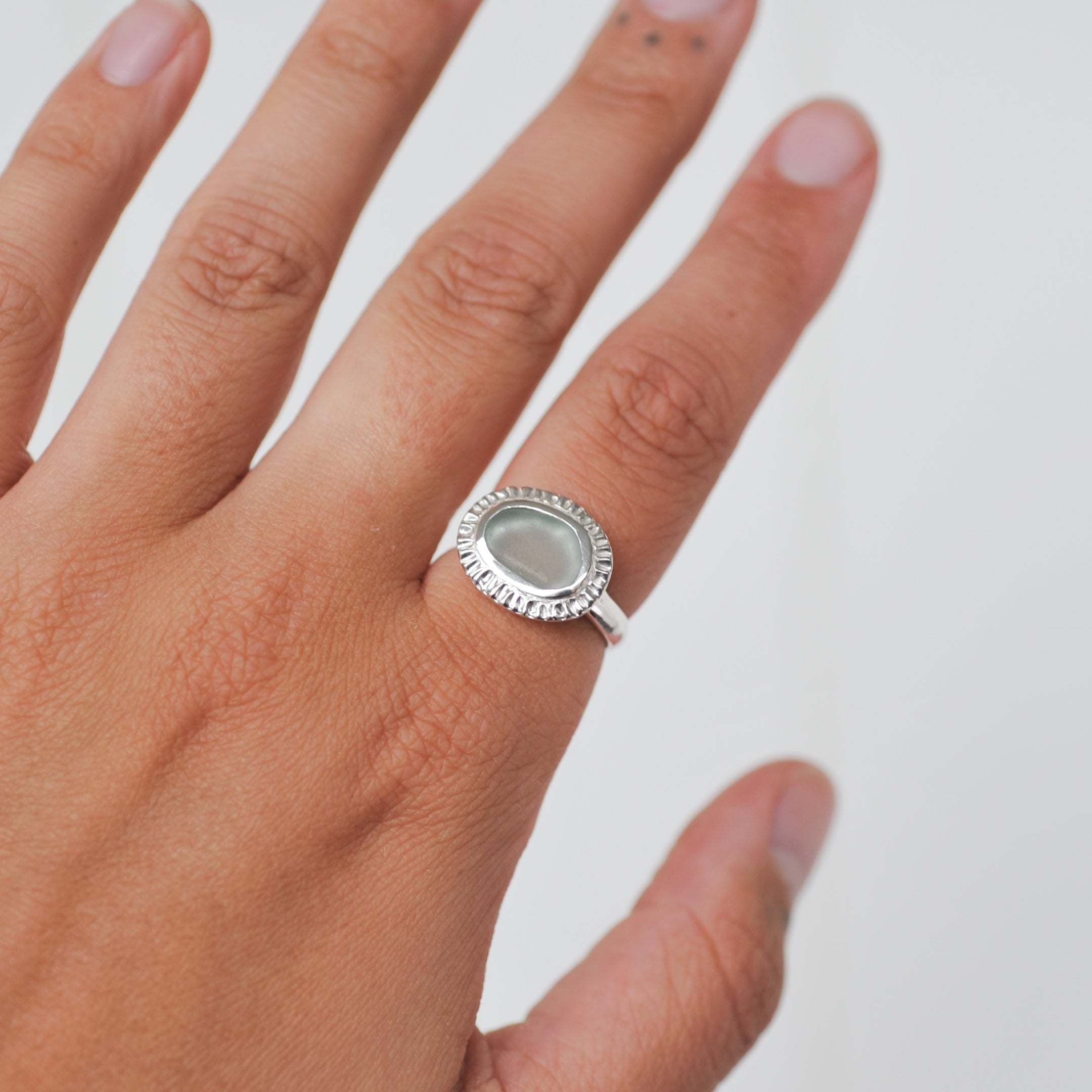 Sea Glass Ring | N