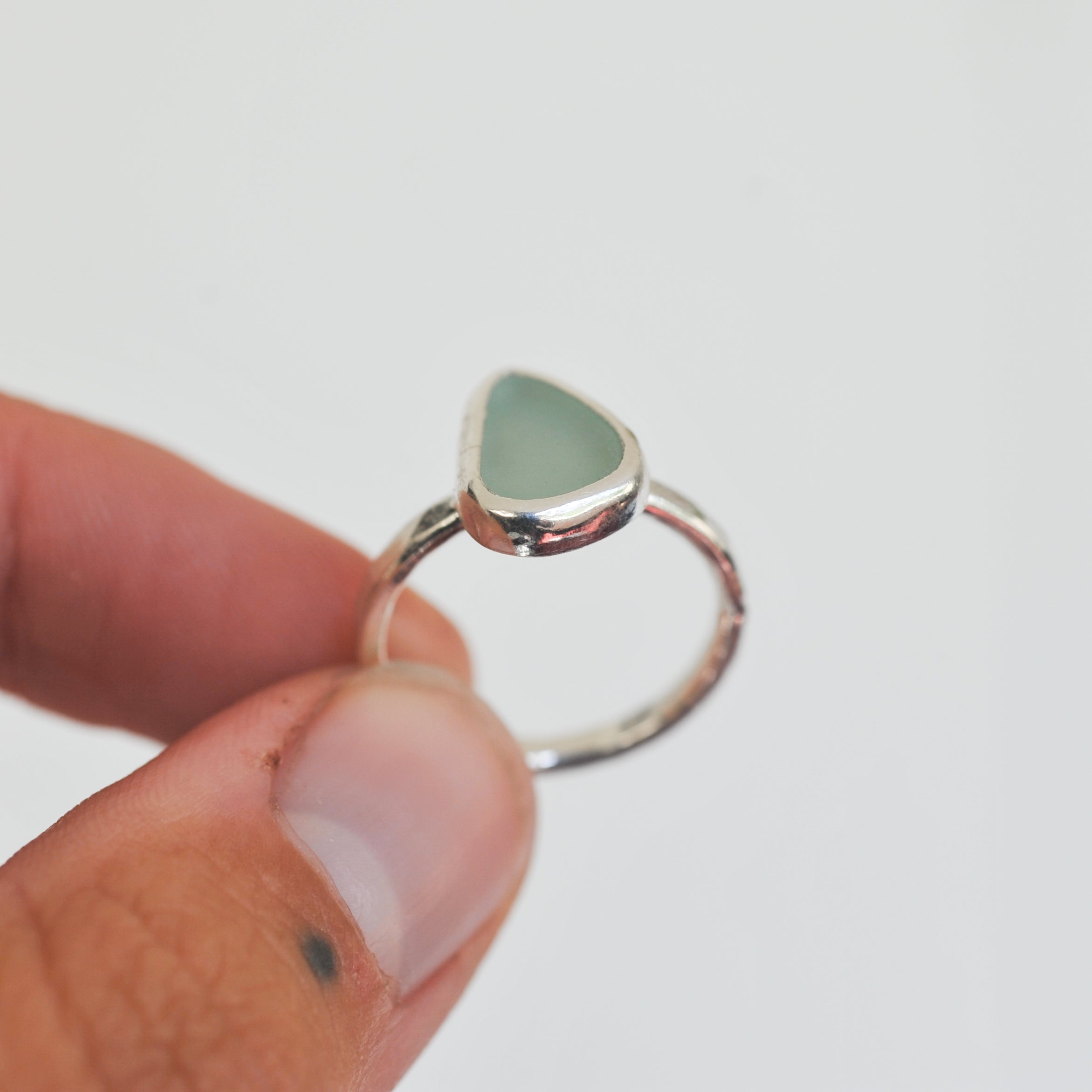 Sea Glass Ring | M