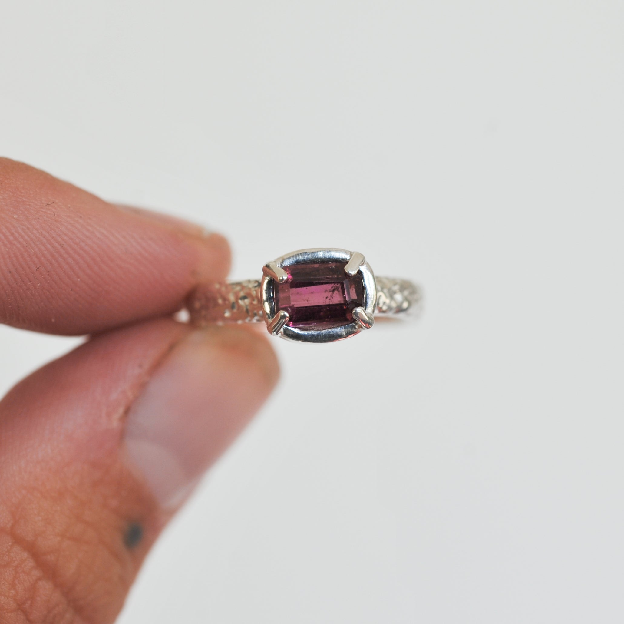 Garnet Ring | J
